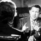Hugo Chávez, durante la entrevista con el periodista Ted Koppel