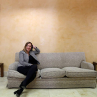 Virginia Barcones, delegada del Gobierno en Castilla y León, en su despacho de Valladolid. RUBÉN CACHO