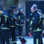 Los bomberos de Ponferrada recibieron formación en la Mina Escuela de Folgoso.