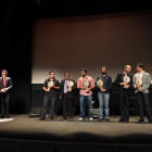 Momento de la entrega de premios de una edición ya celebrada del Festival de Cine.