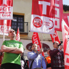 Los líderes sindicales, en el uso de la palabra.