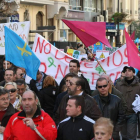 Una protesta contra la Sama-Velilla en la capital leonesa en el año 2007.