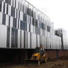 Imagen de archivo de las obras de ampliación en el ayuntamiento de Villaquilambre.