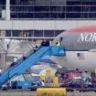 El avión de pasajeros que tuvo que regresar al aeropuerto de Amsterdam