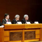Los directivos del sector de la hostelería se reunieron ayer en Bilbao.