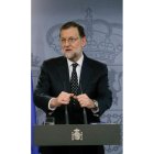 El presidente del Gobierno en funciones, Mariano Rajoy.