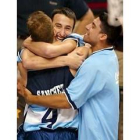 Ginobili, Pepe Sánchez y Victoriano celebran la gesta argentina