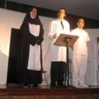 Un momento de una de las actuaciones teatrales de Villablino