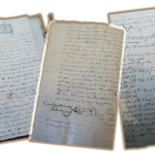 La firma de Catalina Fernández Llamazares aparece en numerosos documentos mercantiles.
