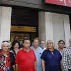 Miembros de la permanente Federal de la Izquierda Socialista, una corriente del PSOE. JAVIER LÓPEZ