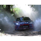 Álex Villanueva dominó con mano de hierro el Rally Tierra del Bierzo y consolida su liderato en el Campeonato de España. ANA F. BARREDO
