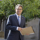 El presidente de la Generalitat, Artur Mas, en una de sus últimas apariciones.