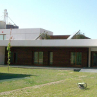 Uno de los patios interiores del centro infantil.