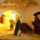 Detalle de un diorama del belén de Gradefes que puede visitarse hasta después de Reyes. .