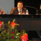 Xuasús González, en un momento de su intervención en Cartagena este fin de semana