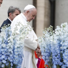 El papa Francisco en la celebración del Domingo de Resurrección en el Vaticano.