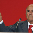 El presidente del Banco Santander, Emilio Botín.