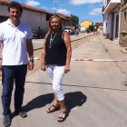 El alcalde de Villaquilambre y la concejala Carmen Oláiz.