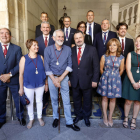 Imagen del nuevo gobierno de la Diputación de León. MARCIANO PÉREZ