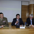 El Coronel Mora, Pablo R. Lago, José Ángel Hermida y Margarita Torres.