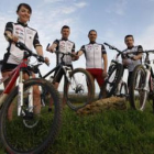 Sara García, Ángel Andrés, Marcos Barrio, César Méndez y Carlos González, en la foto, afrontarán jun