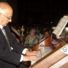 El leonés Adolfo Gutiérrez Viejo durante una actuación.