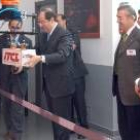 Herrera asistió ayer a la Semana de la Ciencia en Burgos.