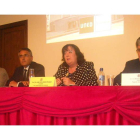 Un momento de la clausura ayer del curso de la Uned.