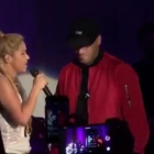 Shakira y Nicky Jam actuaron en la fiesta de presentación del álbum 'El Dorado' de la cantante colombiana.