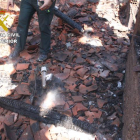 El fuego arrasó la vivienda