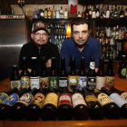 Erick Vilda, de 1420 La tienda de lacerveza de León, y Sergio Pérez de Cervezas Brew Indie.Para más información llamar al 684 03 94 93