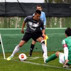 Adán Gurdiel, a la izquierda, será probablemente la única baja que tendrá la Cultural ante el Celta B.