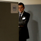 Rajoy durante su visita a la sede de las Naciones Unidas en Nueva York.