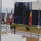 La nave de inyectables hormonales ya está construida en el polígono de Navatejera, junto a León Farma, y posee 3.600 m2. RAMIRO