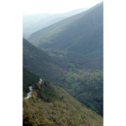 El valle de Ancares, desde el mirador de Balouta.