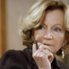 La vicepresidenta segunda del Gobierno y ministra de Economía, Elena Salgado.