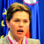 La primera ministra de Eslovenia, Alenka Bratusek.