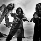 Los integrantes del grupo de rock sueco Siena Root, que actúan hoy en León.
