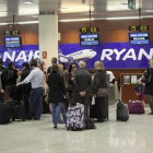 Pasajeros de Ryanair.