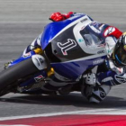 Lorenzo, rodando ayer en el circuito malayo de Sepang.