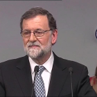 Rajoy: Bueno, ya estoy... venga, venga, que alguien pare, coño... muchas gracias.