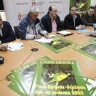 Un momento de la presentación de la Liga de invierno en la Diputación