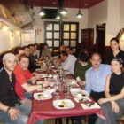 Un momento de la primera sesión del Club de catas del Olego, que se inició con Ribera del Duero.