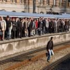 Estado de una estación de tren en París tras los paros por las protestas por las pensiones