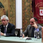 José Ángel Hermida y Rafael Álvarez, en Madrid.
