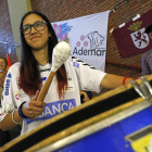La afición ademarista volvió a estar al lado de su equipo. FERNANDO OTERO