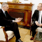 Ruiz-Gallardón, recibió ayer a Antonio del Castillo, padre de Marta del Castillo.