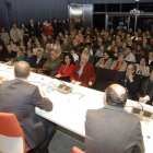 Presentación del primer libro de la editorial Rimpego en el Musac, que logró un lleno total en un acto patrocinado por el Banco Etcheverría.
