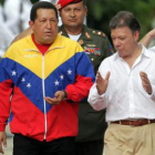 Chávez y Santos se citaron en el lugar donde murió Simón Bolivar para reabrir el diálogo.