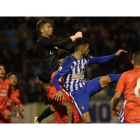 La Deportiva sólo ha derrotado al Real Madrid Castilla en el último mes y medio. L. DE LA MATA